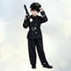 thumbnail image 5 of Disfraz de uniforme de oficial de policía de Halloween, ropa de juego de rol, disfraz de uniforme de fiesta, sin para niños, talla L de 7 a 10 años, 5 of 6