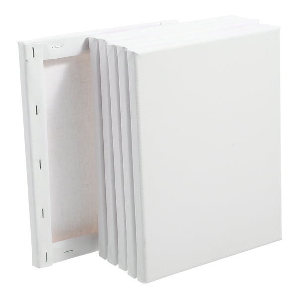 6 Pcs Painting Canvas Board Blank Artist Canvas Fabric Canvas Watercolor Painting Canvas Panels