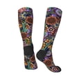 thumbnail image 4 of Balery Vintage Floral Fun Novelty Socks Men'S Women'S Crew Socks Funny Crazy Novelty Socks Quirky And Cool Socks, 4 of 9