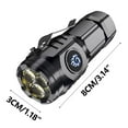 thumbnail image 3 of Heliisoer Strong Flashlight Super Bright Mini Portable LED Multifunctional Charging For Home And Outdoor Use, 3 of 9