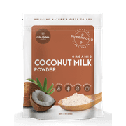 Organic Coconut Milk Powder, 8oz. | Superfood | Non-GMO | Gluten-Free | Plant-Based | Dairy-Free | Milk Substitute - By Via Natura Organics