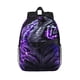 thumbnail image 1 of Easygdp Purple Plant White Tiger Mochila Ligera de 15 Pulgadas para Estudiantes, Mochila Cómoda para la Escuela y Viajes, Correas Ajustables, 1 of 6