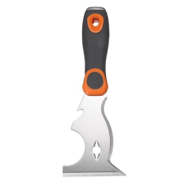 Uxcell 10-In-1 Paint Scraper 3" Stainless Steel Multi-Use Putty Knife Painter Tool Drywall Repair Mud Knife