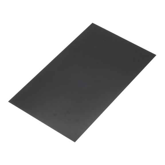 Black ABS Plastic Sheet 10 x 6 x 0.02 Inch for Building Model, DIY Crafts, Pack of 1 Pcs
