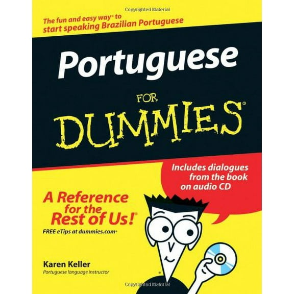 Pre-Owned Portuguese for Dummies (For Dummies) (Brazilian Portuguese) Paperback