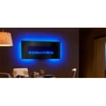 thumbnail image 1 of 58 in. Electric Wall Mount with Glass Front, Black, 1 of 1