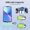 TRAHOOMini Portable Charger Power Bank for iPhone,[2024 Upgraded