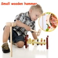 thumbnail image 1 of Mini Wooden Mallet Knocking Cake Wooden Hammer Children's Toy Hammer, 1 of 8