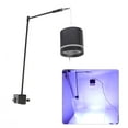 thumbnail image 4 of Marine Aquarium Light, Cylinder 18W Stable Aluminium Alloy Light Color Variable Saltwater Fish  Light Full Spectrum COB With Bracket For Aquarium Ordinary Model US Plug 110V, 4 of 8