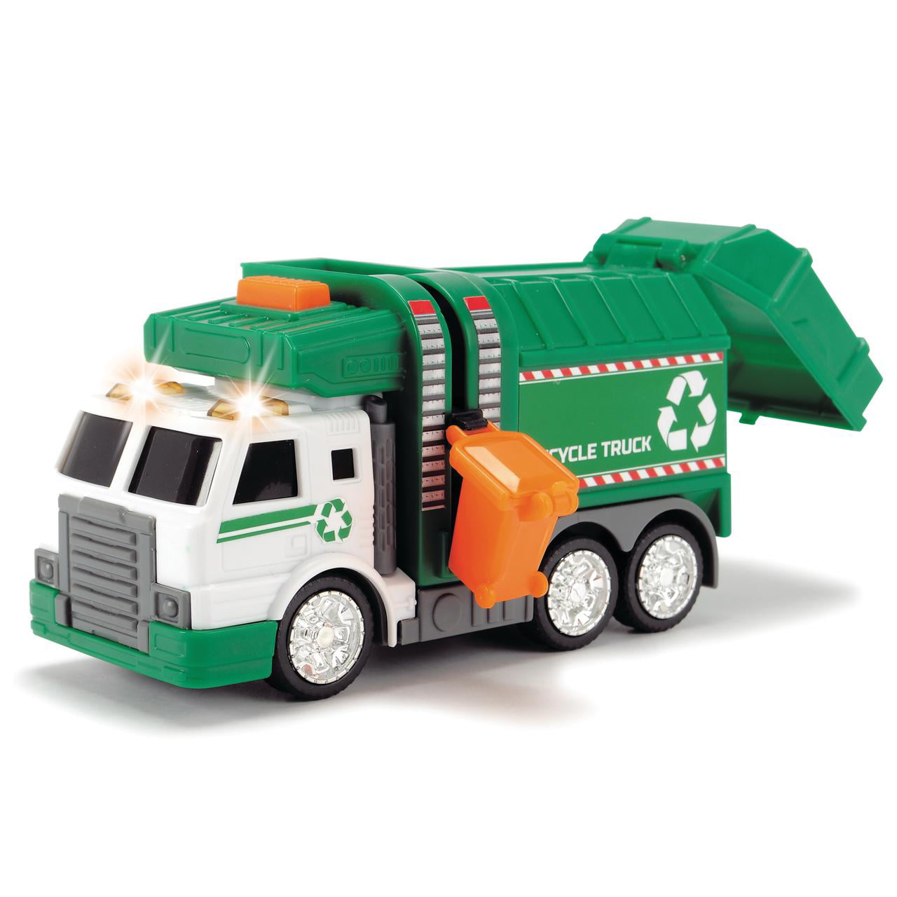 Dickie Toys Recycle Truck Playset Light & Sound Action Series 