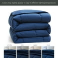 thumbnail image 3 of Nestl California King Comforter, Down Alternative Bedding Duvet Insert, Navy, 3 of 10
