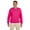 Pink, variant on The Gildan Adult Heavy Blend 8 oz, 50/50 Fleece Crew - WHITE - 4XL