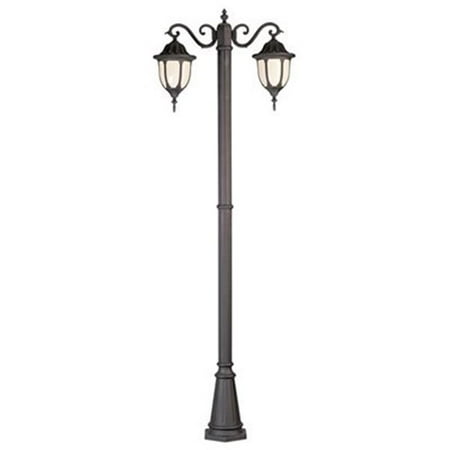 Trans Global Lighting 4043 Bk The Standard 2 Light Pole Down Lanterns Black Trans Global Lighting 4043 Bk The Standard 2 Light Pole Down Lanterns Black