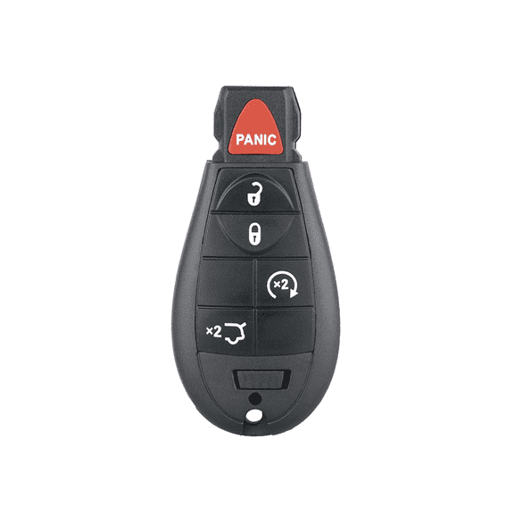 Wholesalekey Replacement for 2008-2013 Jeep M3N5WY783X 5 Buttons Remote Key Fob 433MHz