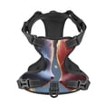 thumbnail image 4 of Lsque Cute Red And White Elf Dog Harness, No-Pull Pet Harness with 2 Leash Clips, Adjustable Soft Padded Dog Vest with Easy Control Handle for Large Dogs-Medium, 4 of 9