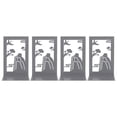 thumbnail image 4 of Sujetalibros decorativosSujetalibros de metal de 4 piezas Soporte para libros Sujetalibros de metal antideslizante Muy versátil Jadeshay  A, 4 of 8