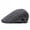 Black, variant on aturustex Men Cotton Plaid Berets Flat Forward Cap Newsboy Hat Baseball Cap Sun Hat