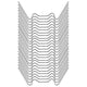 thumbnail image 2 of Eigraketly Paquete de 25 clips para acristalamiento, hebilla de jardinería, estructura mejorada, botón fijo Jardín y Patio, 2 of 6