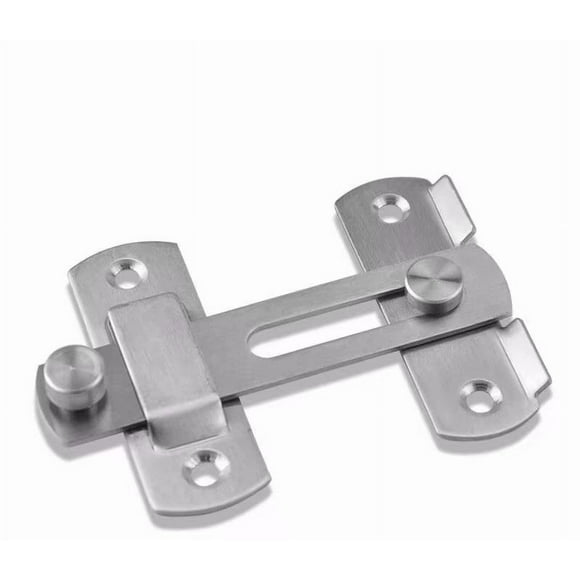 Sliding Door Latch Door Lock Toggle Latch Buckle Lock Bolt with Screws for Door,
