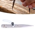 thumbnail image 3 of Leather Wing Divider Gauge Compass Carbon Steel Adjustable Angle Scribing Tool for Woodworking, 3 of 7