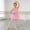 F-4Pink, variant on ZHOGXU Kids Girls Ballet Dress Sleeveless Solid Color Spaghetti Strap Sparkly Sequins Comfortable Breathable Mesh Dance Dress For Training,Black,4-5 Years