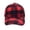 Red, variant on Unisex Classic Low Profile Cotton Baseball Cap Plaid Soft Unconstructed Adjustable Size Dad Hat