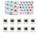 thumbnail image 3 of 10 Uds interruptor de mecánico RGB LED SMD interruptores mecánicos ligeros para juegos para Switch entusiasta del principiante Negro CUTICAT interruptor de teclado, 3 of 8