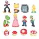 thumbnail image 4 of Juego de 48 figuras de acción de Super Mario Bros en PVC, modelos de muñecos, Luigi, Yoshi, Donkey Kong, seta, para niños, regalos de cumpleaños, 4 of 4