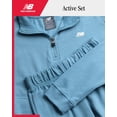 thumbnail image 2 of Sudadera New Balance Performance Fleece para niñas de 7 a 8 años, azul, 2 of 7