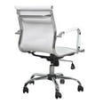 thumbnail image 6 of vidaXL White Leather Office Chair, 6 of 8