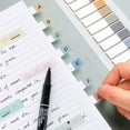 thumbnail image 4 of Lot de 4 800 Pcs Onglets d'Index Adhésifs Marqueurs de Pages, Notes Adhésives Transparentes pour Marquage de Pages, 4 of 5
