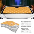 thumbnail image 4 of Kdxio Cute Popcorn Print Front Windshield Sun Shade,Folding Auto Sunshade for Car Truck SUV-Small, 4 of 7
