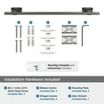 thumbnail image 4 of Amerock Bronx Gunmetal 18 inch (457mm) Towel Bar, 4 of 6