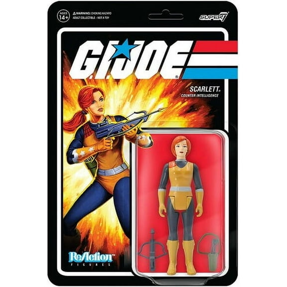 Super7 - G.I. Joe Reaction Figures Wave 1A - Scarlett, Super7, Gifts