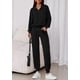 thumbnail image 2 of Conjunto Deportivo PRETTYGARDEN Mujer Sudadera con Cierre y Jogger XL, 2 of 8