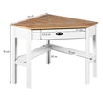 thumbnail image 3 of Escritorio Angular Costway Mesa para Estudiar Madera Pino Natural 105 x 71 x 76 cm, 3 of 8