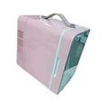 thumbnail image 1 of DOLITY 12V Car Refrigerator Makeup Fridge 3 Mode Lighting with LED Mirror Personal Beauty Refrigerator Small Refrigerator for Vanity pink, 1 of 9