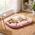 thumbnail image 2 of Tdxkok Soft Pet Bed Mat for Dogs Cats Fuzzy Cozy Sleeping Cushion Breathable Crate Kennel Sofa Floor Pad for Small Medium Large Pets, 2 of 6
