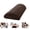 Chocolate, variant on Recliner Foot Pillow Cushion High Resilience Sherpa Memory Foam Bolster Sleeping Rest Multipurpose Half Roll Leg Pillow Suitable for Bed Chair Sofa Headrest Back Lumbar Leg Support(Light Gray)