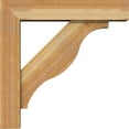 thumbnail image 3 of Ekena Millwork 6"W x 26"D x 26"H Funston Block Rough Sawn Bracket w/ Offset Brace, Western Red Cedar, 3 of 25