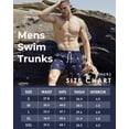 thumbnail image 4 of REDESS Mens Swim Trunks with Liner, Mens Athletic Running Workout Shorts 6" Inseam, Sizes S-2XL, 4 of 6