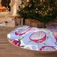 thumbnail image 5 of Bingfone Christmas Tree Skirt Mat Christmas Decoration Interior 36" -Dragon Fruit, 5 of 6