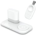 thumbnail image 1 of wonima44 4 in 1 Wireless Charging Station with Night-Lamp for Magnetic Fast Charger iPhone Wireless Stand, Travel Charger Multiple Devices for for Apple iWatch Ultra, Airpods-White, 1 of 1