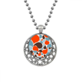thumbnail image 1 of Colorful Water Droplets Art Deco Fashion Necklaces Pendant Retro Moon Stars Jewelry, 1 of 3
