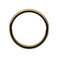 thumbnail image 2 of 10k Yellow Gold Half Round 4mm Comfort-fit Lightweight Half Round Comfort-Fit Light Band Size 6.5 Ring for Women and Men, 2 of 2