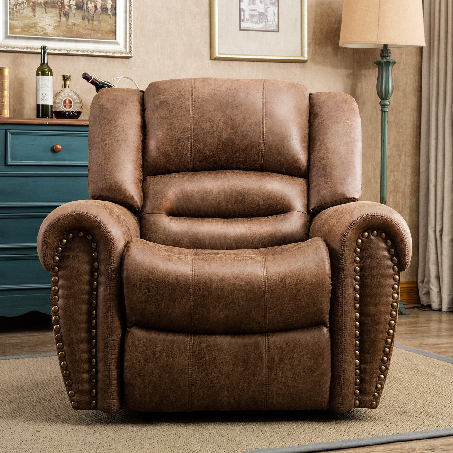 Ovellette 40.5'' Wide Manual Standard Recliner, Reclining Type Manual