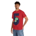 thumbnail image 6 of 5 Fifth Birthday T-Rex Dinosaur Unisex Graphic Tee Shirt, Sizes S-5XL, 6 of 12