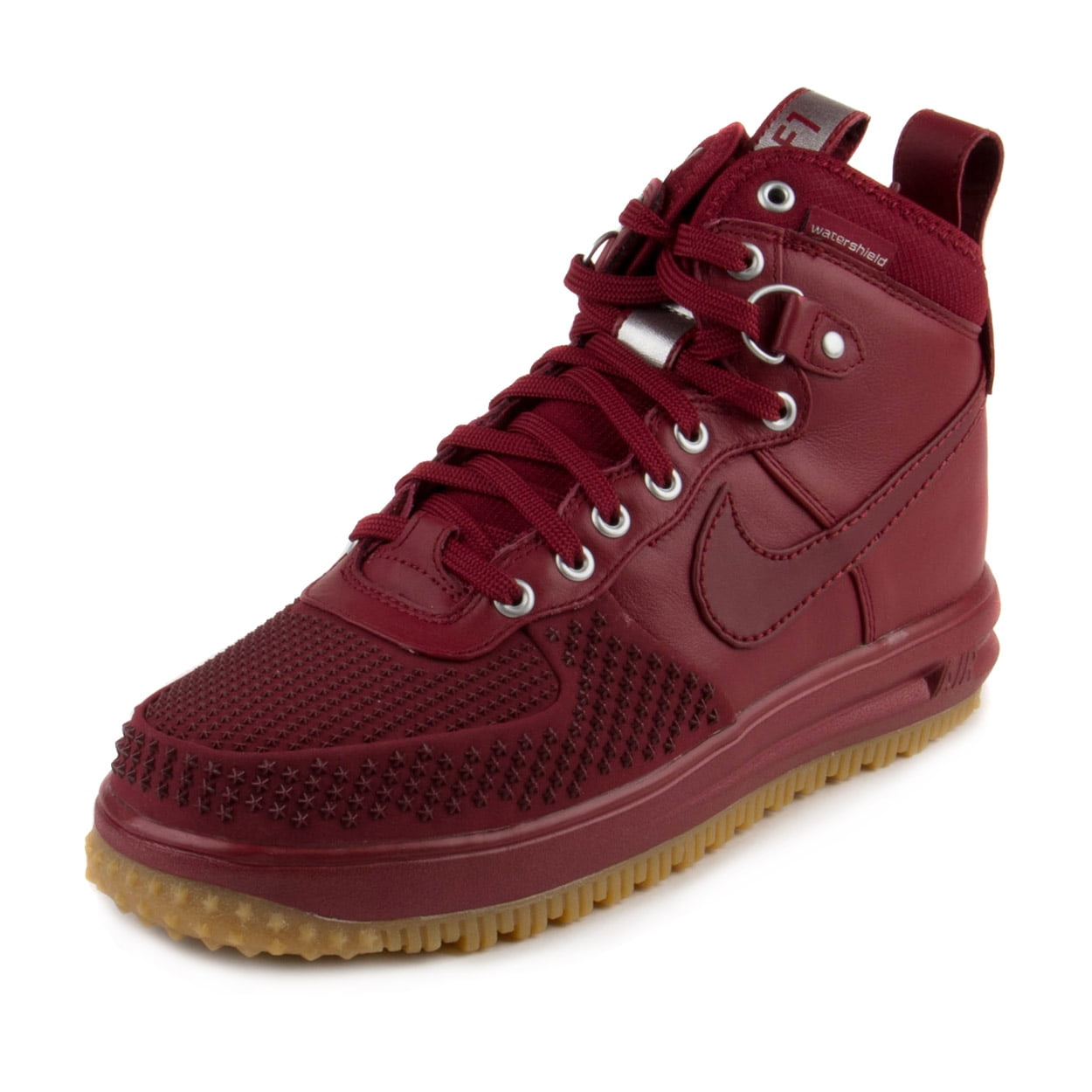 nike lunar force 1 duckboot team red gum