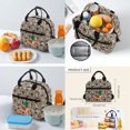thumbnail image 5 of KUIFORTI Duck Camouflage School Bag with Lunch Bag Girls Backpack Set 4Pcs Kids Bookbag Pencil Pouch Suitable for Elementary Primary Middle School Back to School Supplies, 5 of 7