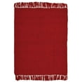 thumbnail image 1 of Vhc Brands Christmas Holiday Pillows & Throws Acrylic Woven Throw, Scarlett Red, 1 of 2